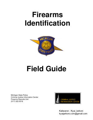 Firearms Guide pdf – State of Michigan